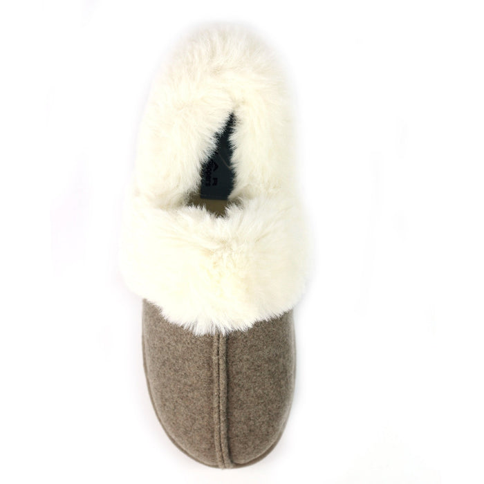 Ember III Taupe Boxed Slipper