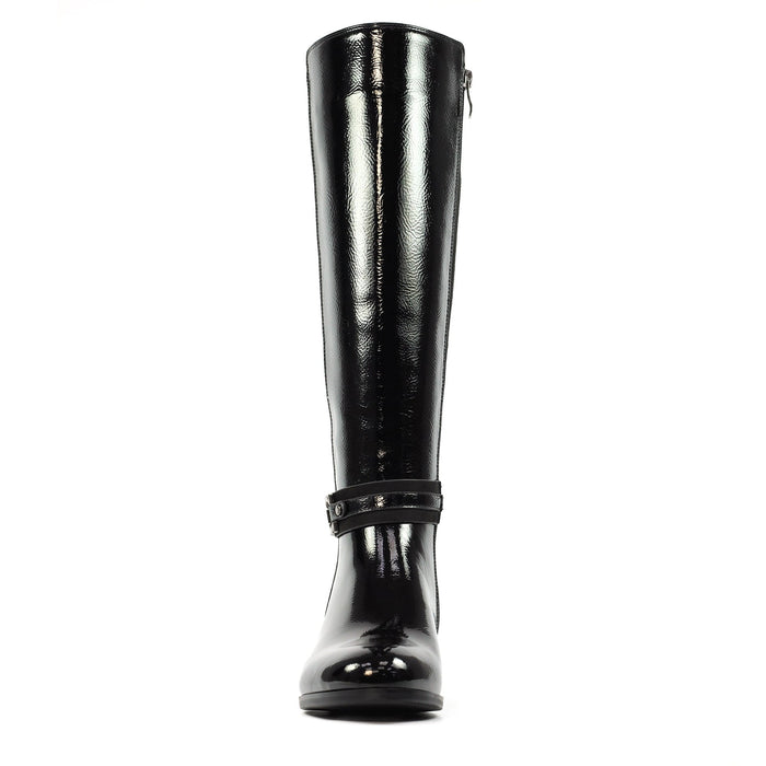 Emma Black Long Boot