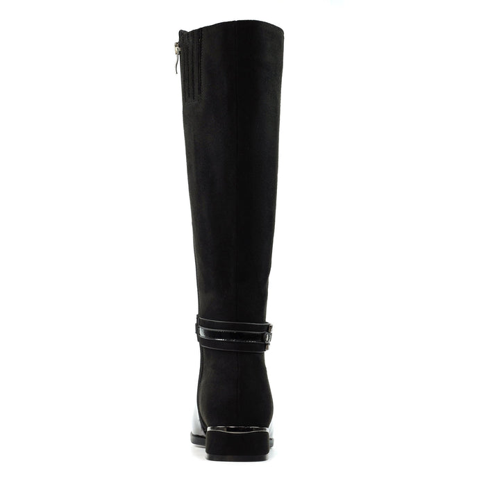 Emma Black Long Boot