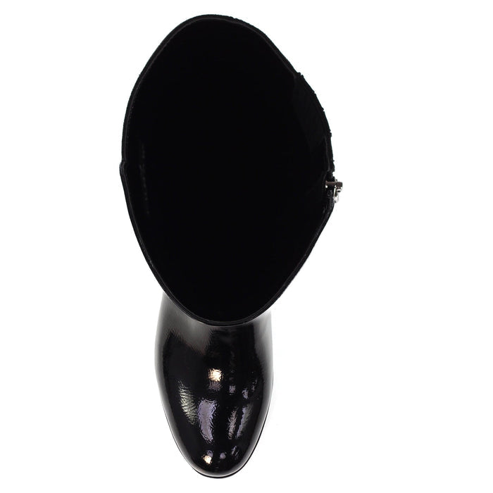 Emma Black Long Boot