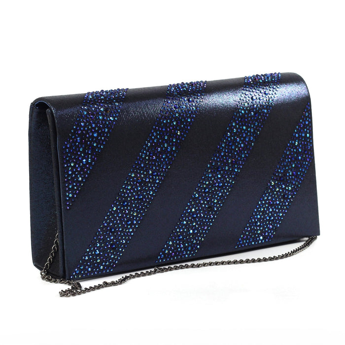 Emmerline Navy Clutch