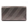 Emmerline Pewter Clutch