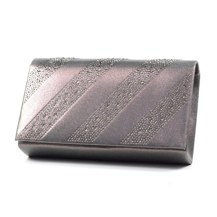 Emmerline Pewter Clutch