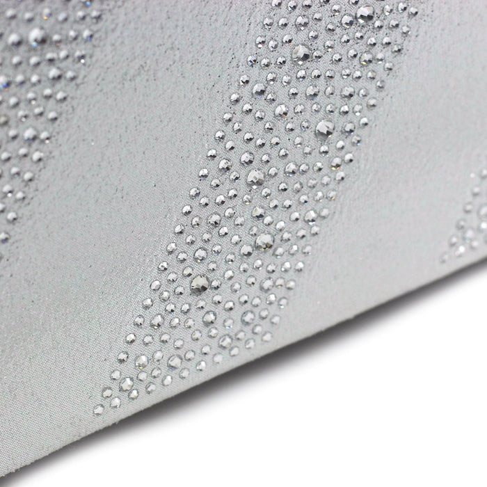 Emmerline Silver Clutch
