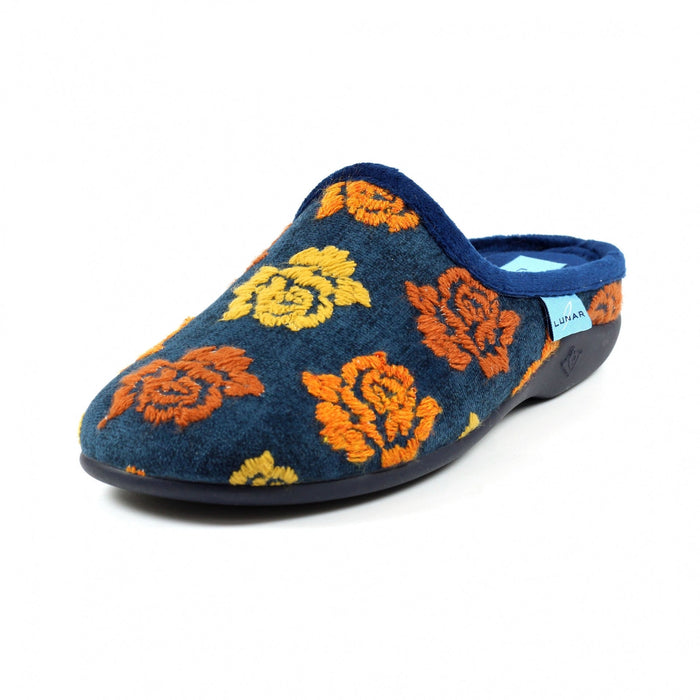 Empire Blue Mule Slipper