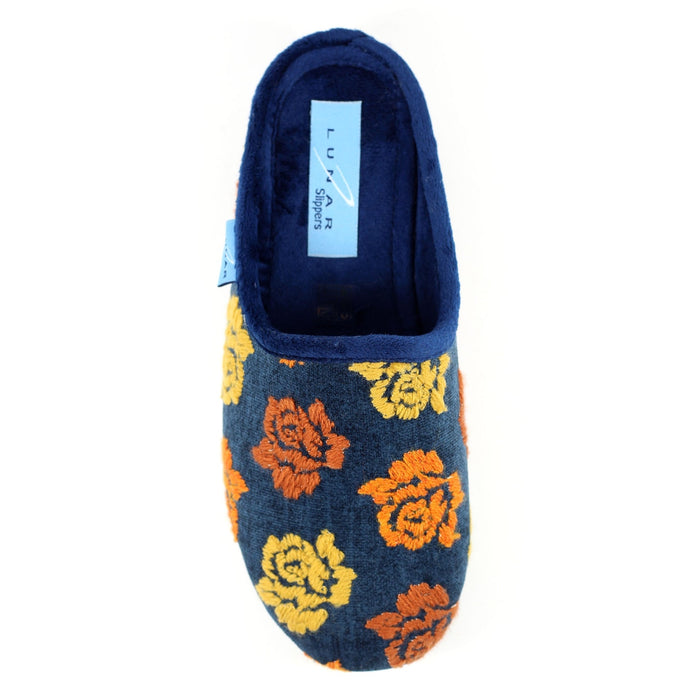 Empire Blue Mule Slipper
