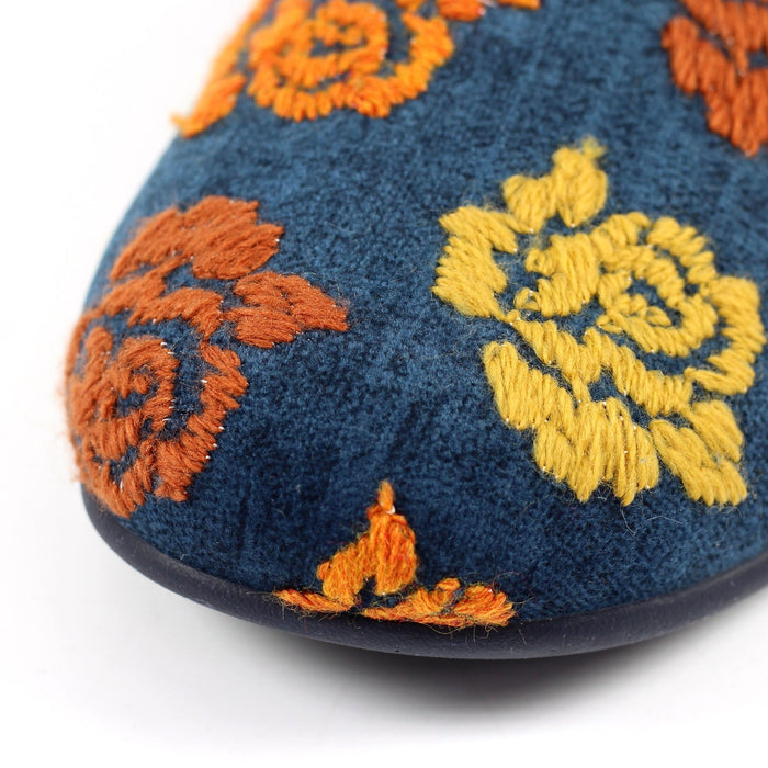 Empire Blue Mule Slipper