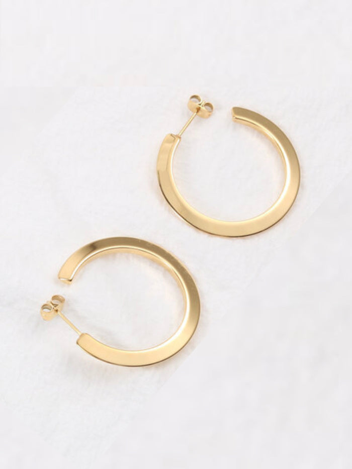 ENDLESS Gold Hoop Earrings