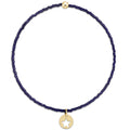 enewton hope classic bracelet -navy -star small gold disc