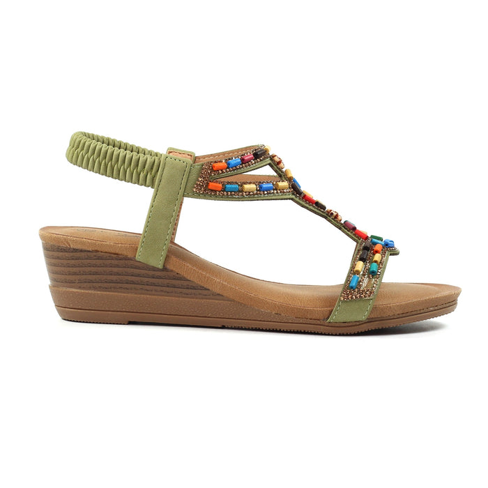 Epsom Khaki Sandal