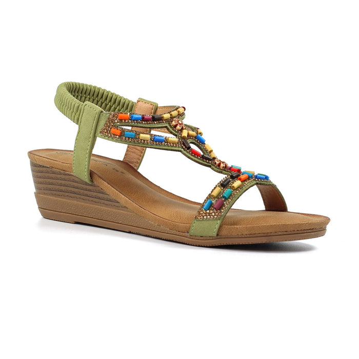 Epsom Khaki Sandal