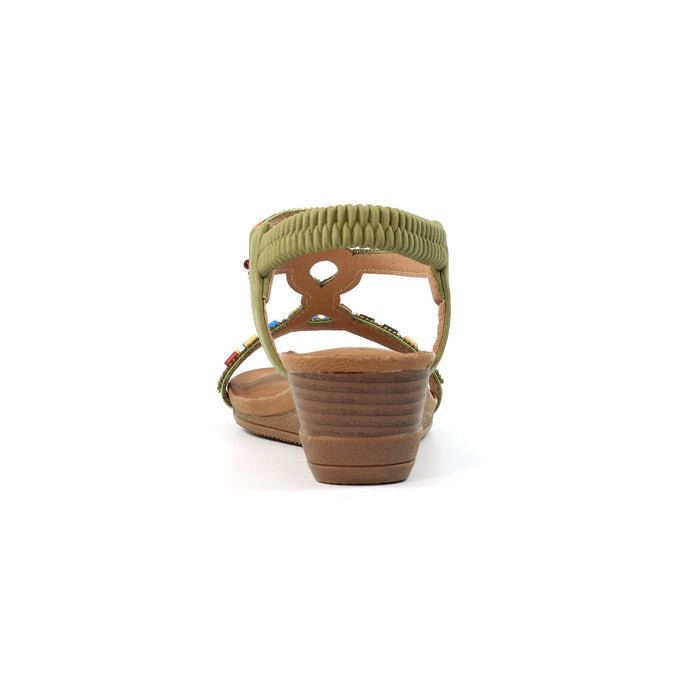 Epsom Khaki Sandal
