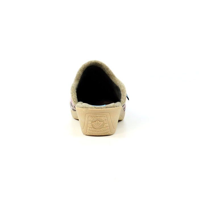 Erin II Grey Mule Slipper