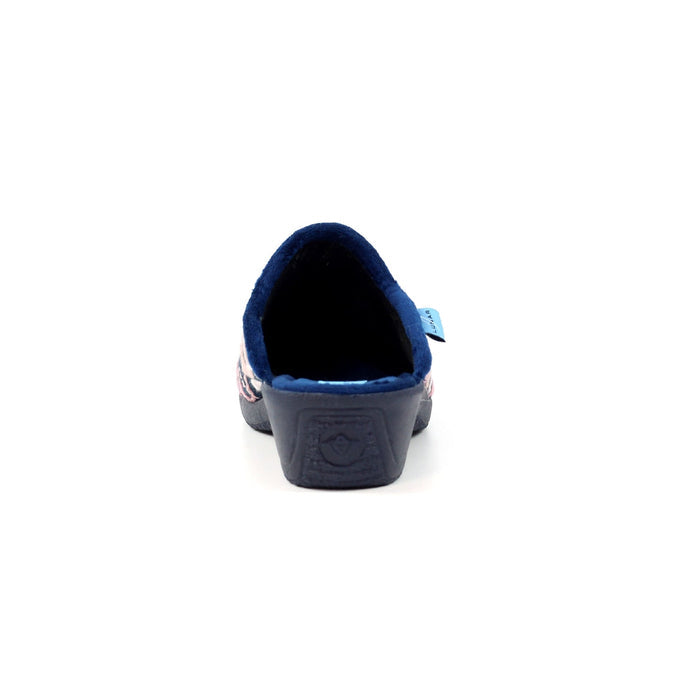 Erin II Navy Mule Slipper