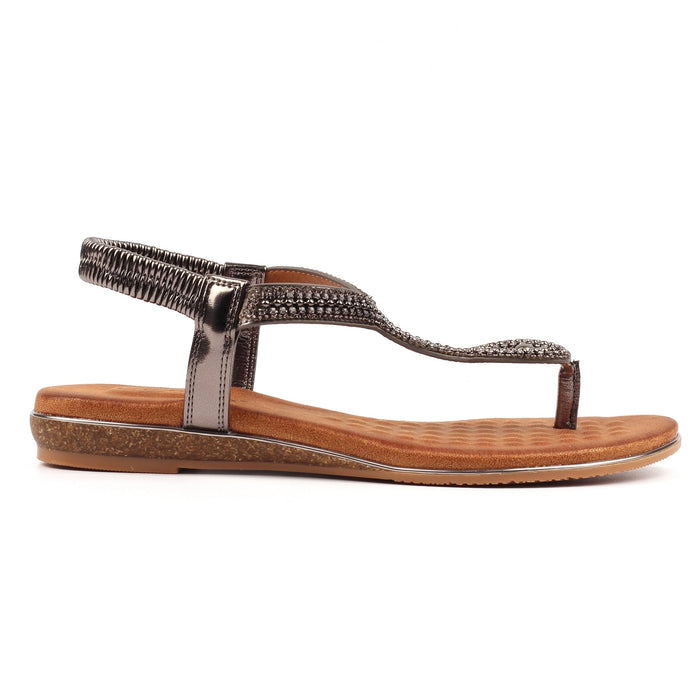 Estelle Pewter Sandal
