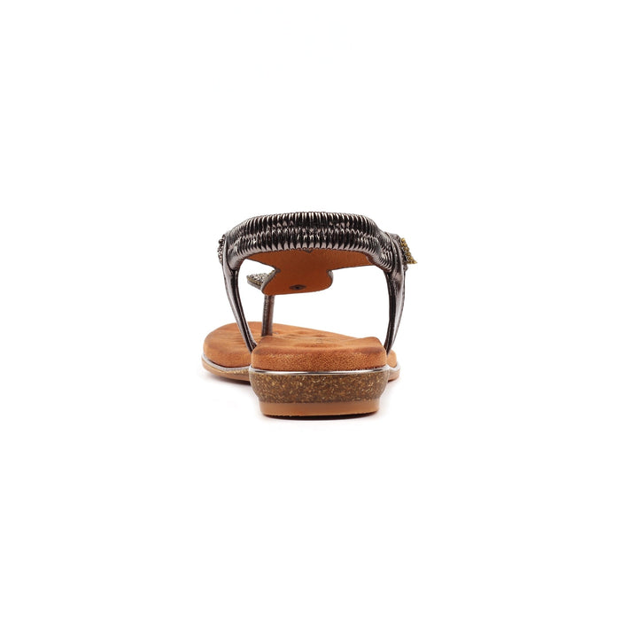 Estelle Pewter Sandal