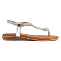 Estelle Silver Sandal