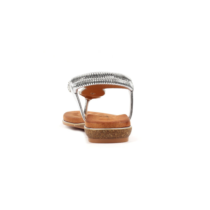 Estelle Silver Sandal