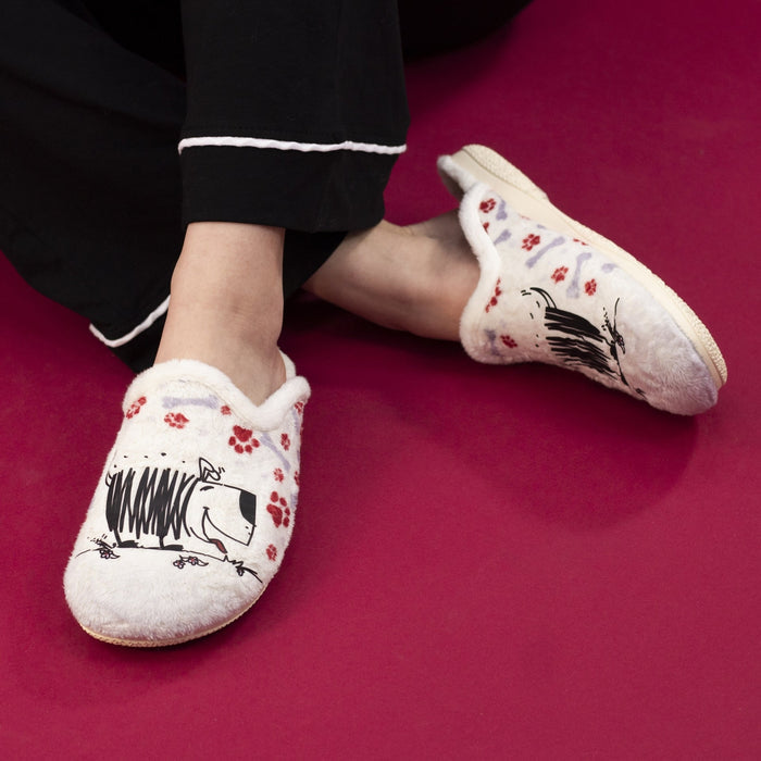 Eternity White Slipper