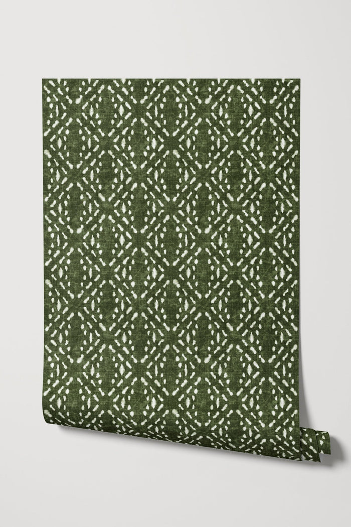 Ethnic Tie Dye / Olive
