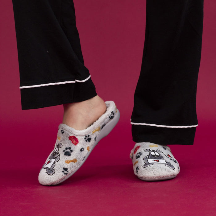 Euphoria Grey Slipper