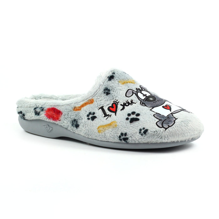 Euphoria Grey Slipper