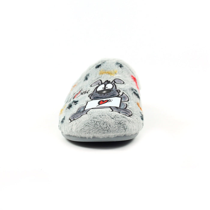 Euphoria Grey Slipper