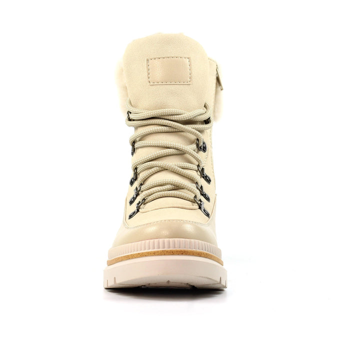Evelyn Beige Waterproof  Boot