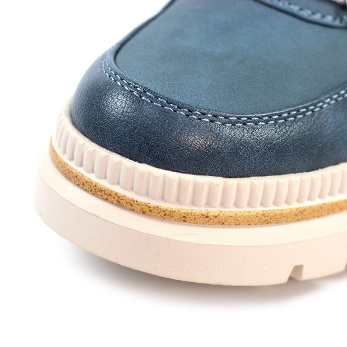 Evelyn Mid Blue Waterproof  Boot