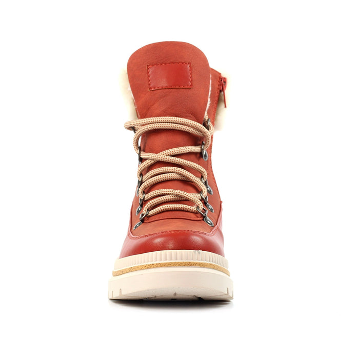 Evelyn Orange Waterproof Boot