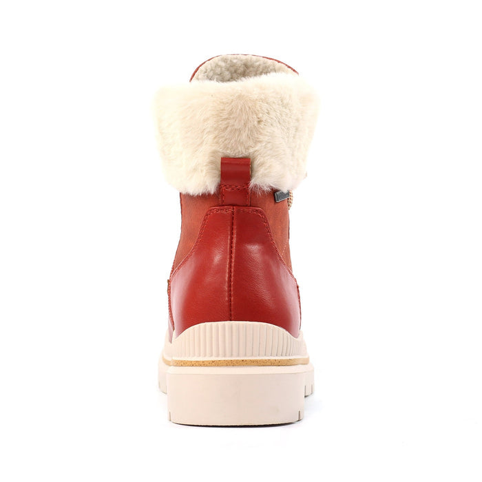Evelyn Orange Waterproof Boot