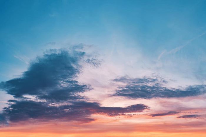 Evening Sky Sunset Wall Mural-Wall Mural-Eazywallz