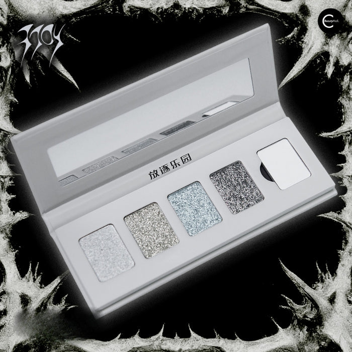 EXILEJOY Chroma Drift 4+1 Semi-Custom Silver Palette detail