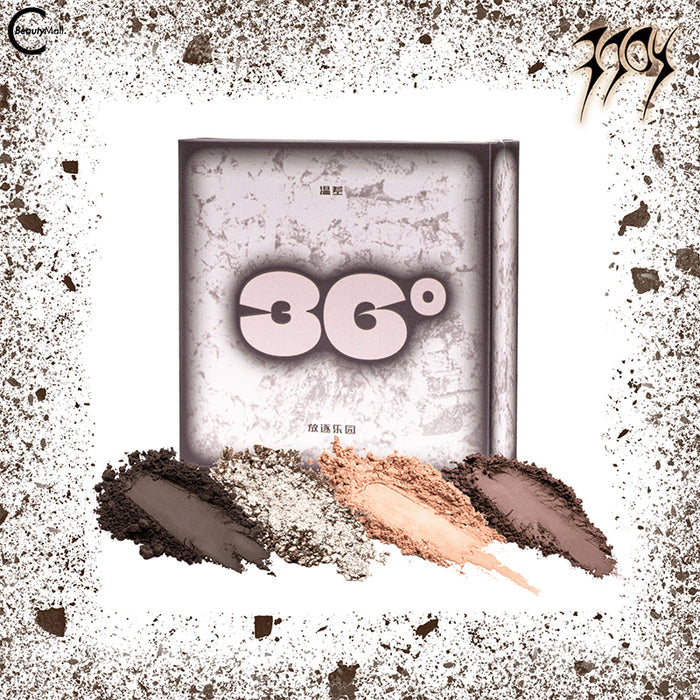 EXILEJOY Temperature-Change Eyeshadow Palette - #36℃ (Gray & Pink) detail