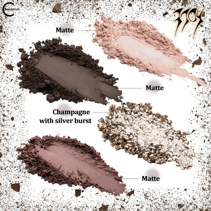 EXILEJOY Temperature-Change Eyeshadow Palette - #36℃ (Gray & Pink) detail