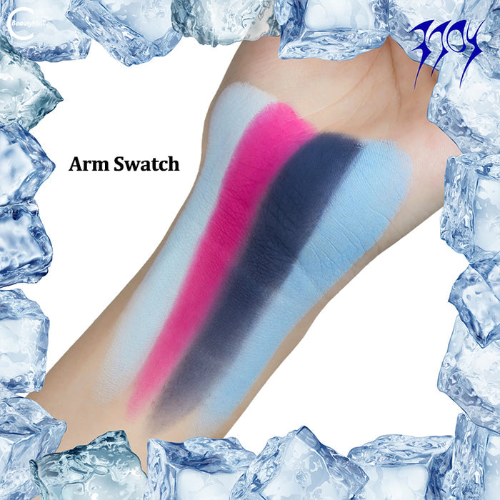EXILEJOY Temperature-Change Eyeshadow Palette - #8℃ (Blue & Pink) detail