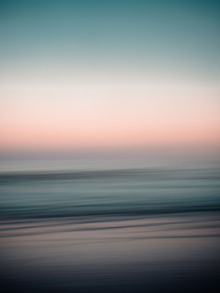 Faded Beach Sunset Wall Mural