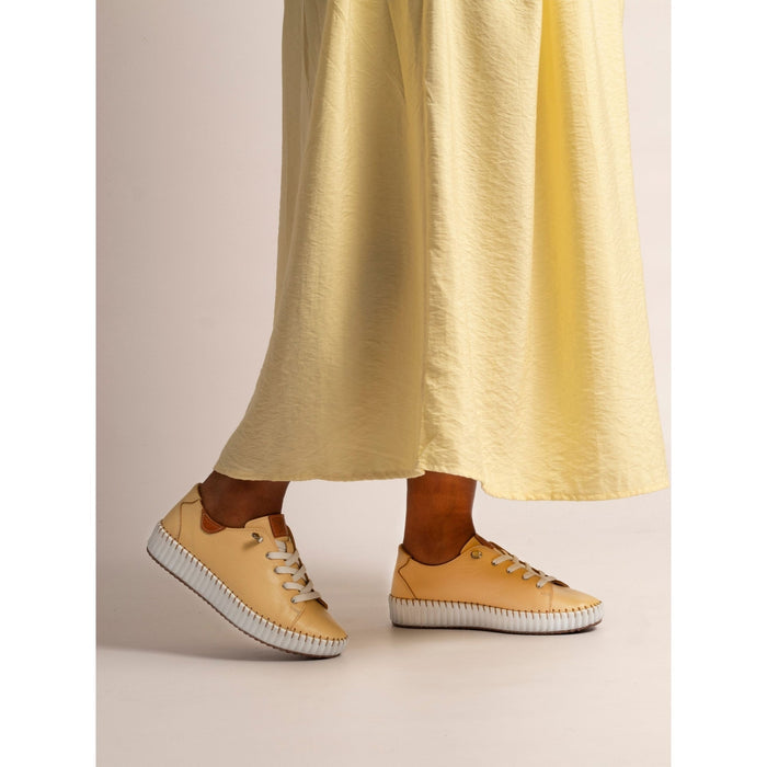 Faith Lemon Leather Shoe