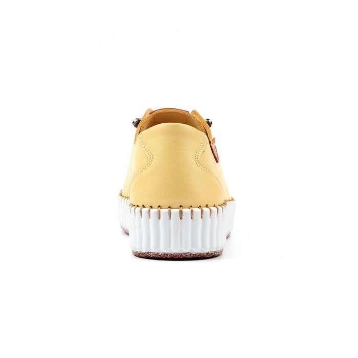 Faith Lemon Leather Shoe