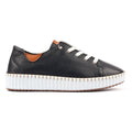 Faith Navy Leather Shoe