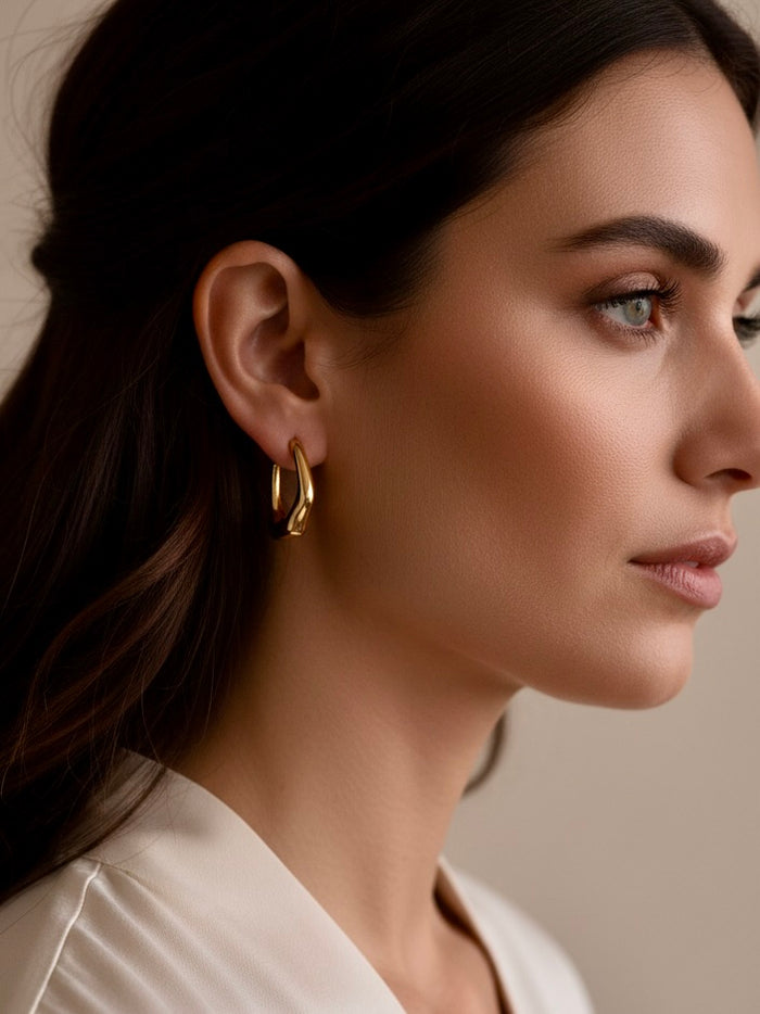 FAN GIRL Hoop Earrings
