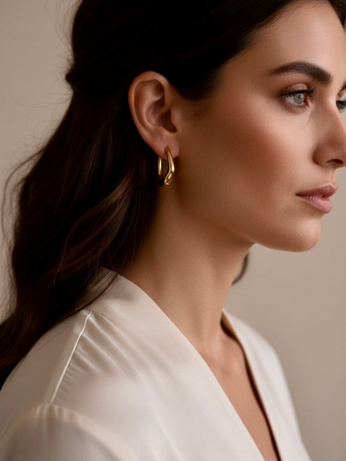FAN GIRL Hoop Earrings