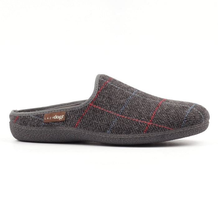 Farrell Grey Mule Slipper