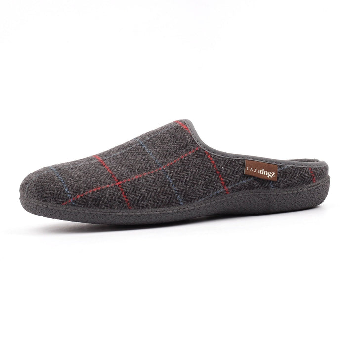 Farrell Grey Mule Slipper