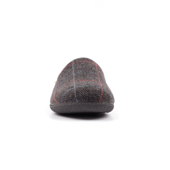 Farrell Grey Mule Slipper