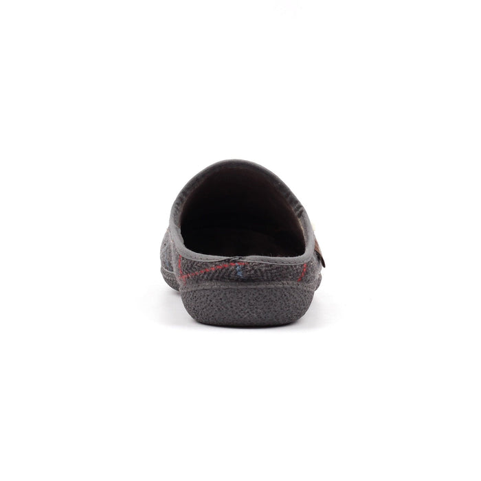 Farrell Grey Mule Slipper