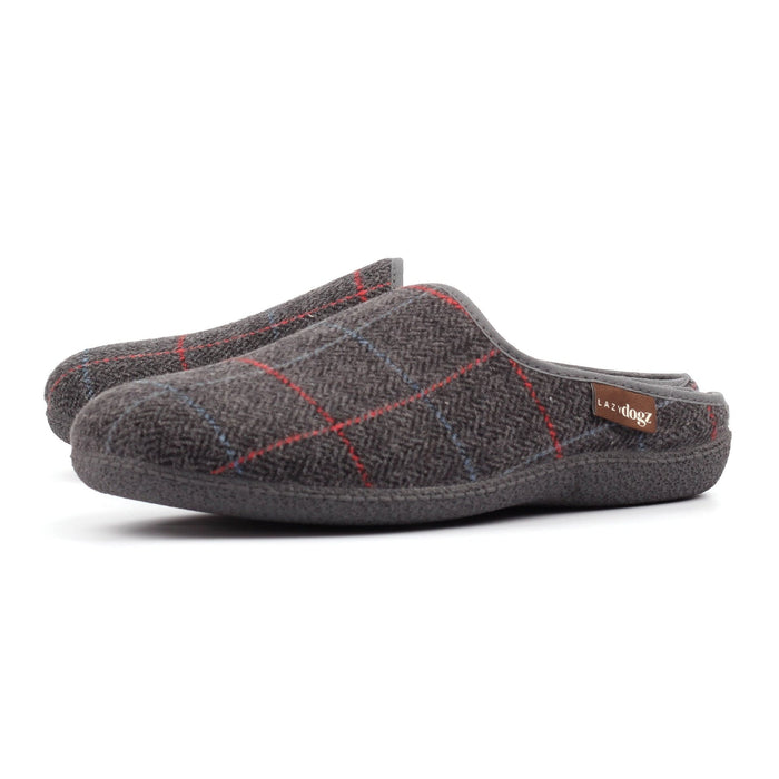Farrell Grey Mule Slipper