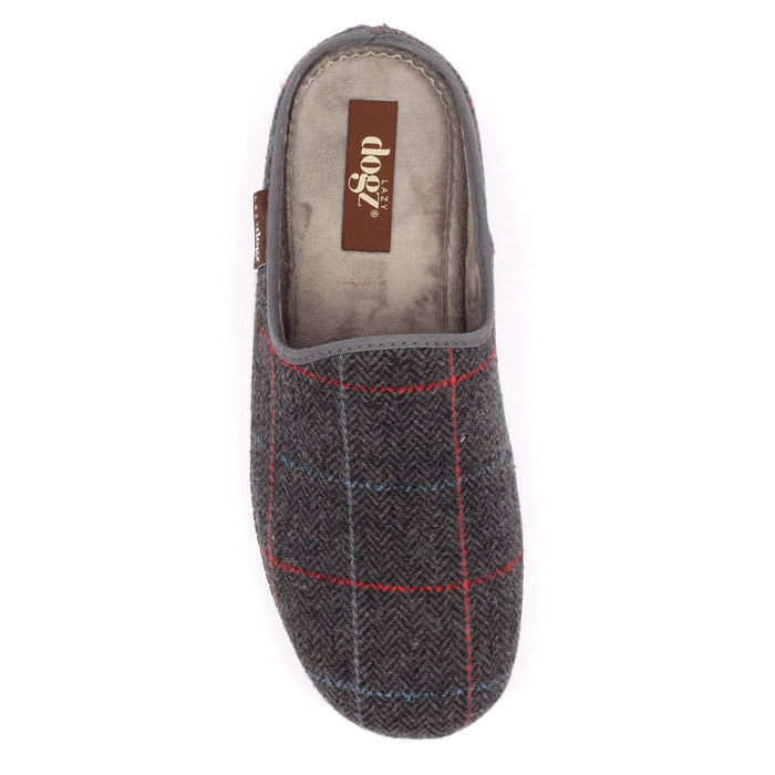 Farrell Grey Mule Slipper