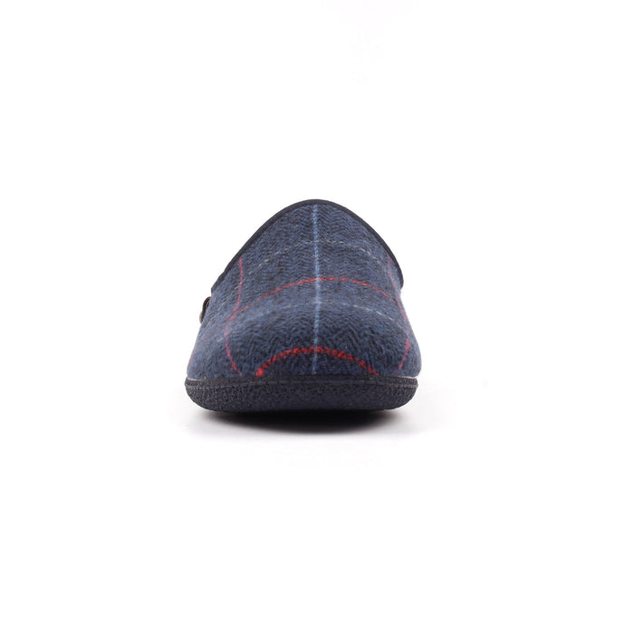 Farrell Navy Mule Slipper