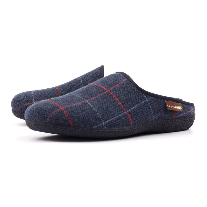 Farrell Navy Mule Slipper